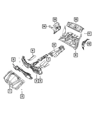 Genuine Mopar Stuffer 5056258AA