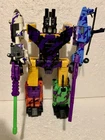 G2 Combaticons: vintage Bruticus combiner BLUE CAMO variant complete lot G1