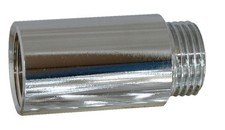 PACK OF 5 - 1/2" x 25mm Long Chrome Radiator Extension - FREE Next-Day Delivery