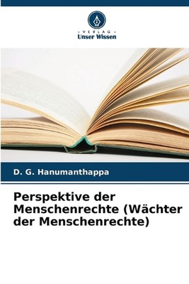 Perspektive der Menschenrechte (Wchter der Menschenrechte) by D.G. Hanumanthappa