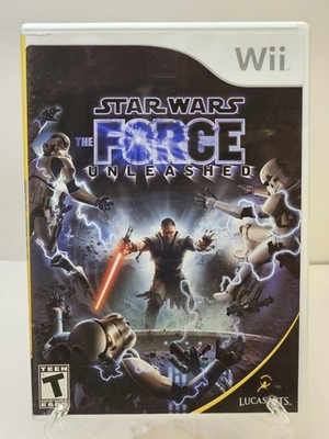Star Wars: The Force Unleashed (Nintendo Wii, 2008) Complete With Manual 