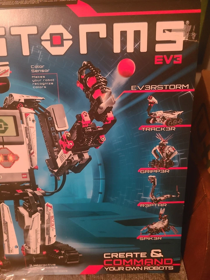 LEGO 31313 Mindstorms EV3 -- NEW COMPLETE SET: sealed bags, playmat, & No Box - Image 4 of 4