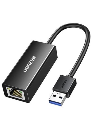 UGREEN USB to Ethernet Adapter, 1000Mbps Plug and 2.4 *0.9*0.6 inch, Black 