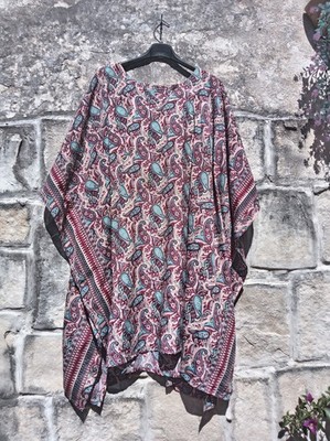 Tunika  Kleid hippie Plus Size  Bali Goa  boho beach  Sommerkleid 40/42/44/46