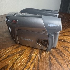 Canon DC330 DVD Camcorder 48x Zoom Tested Working