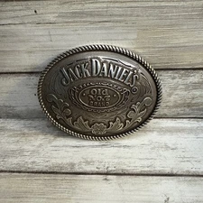 Vintage 2005 Jack Daniels Old No. 7 Brand 5008JD Belt Buckle 144 Grams 4”X 3”