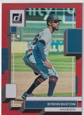 2022 DONRUSS ** RED BORDER ** BYRON BUXTON MINNESOTA TWINS PARALLELS - 968