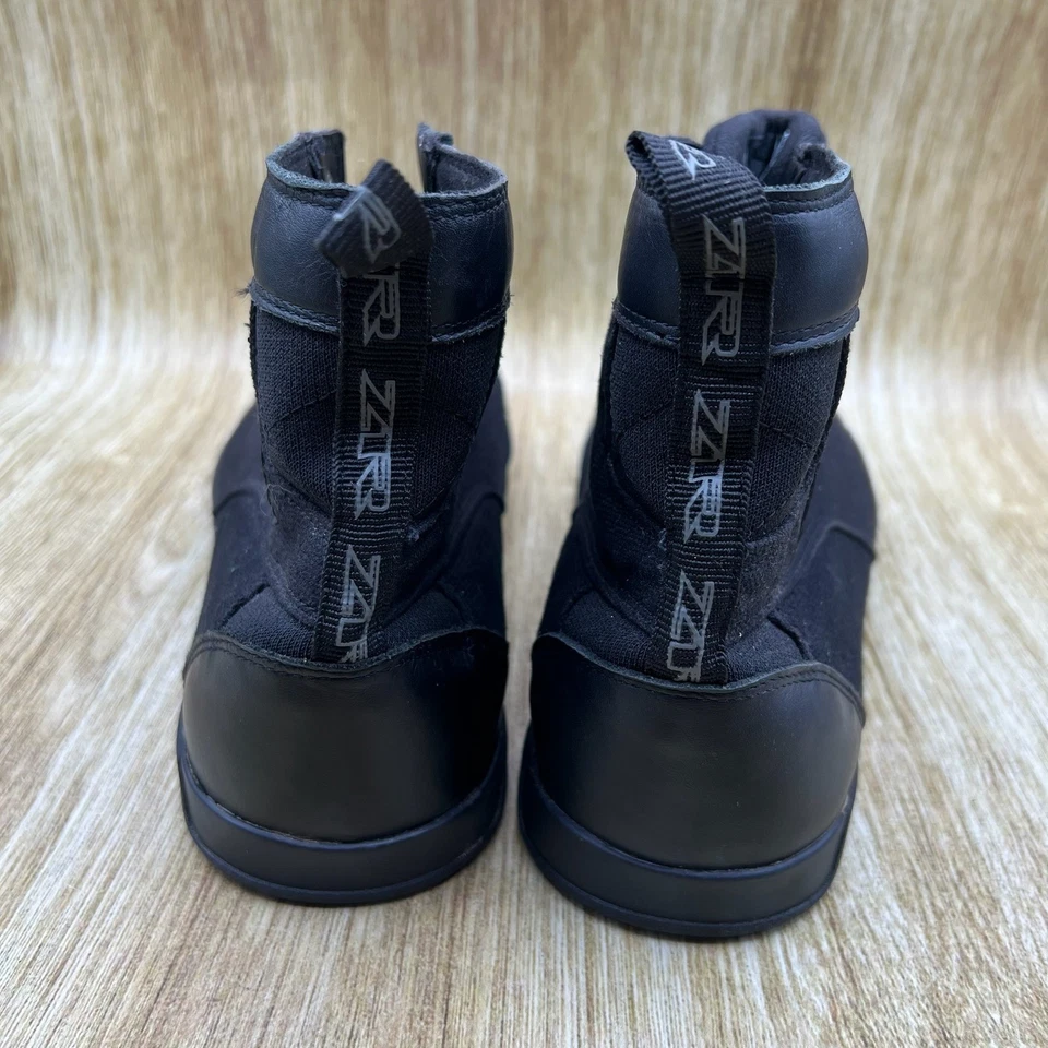 Botas Z1R Haggard Para Hombre Talla 11.5 M Negras Montar Calle Zapatos Motocicleta Foto 4 de 4