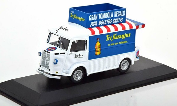 Ixo, Citroen Typ H 1959 WerbegeträNk Tri Naranjus Im Blister Verkauft, 1/43, ...-image