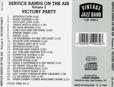 VARIOUS ARTISTS - SERVICE BANDS ON THE AIR, VOL. 2: VICTORY PARTY NEW CD