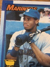 KEN GRIFFEY JR 1990 Topps #336 RC  - “THE BOMB”  unimaginable Mistakes / Errors