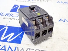 Square D QOB3100 100 Amp 3 Pole 10KA 240V Circuit Breaker Tested