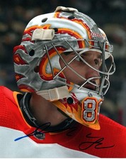 Calgary Flames Dan Vladar  Autographed Signed 8x10 Photo COA #1