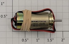 Faulhaber 16248003S 12 Volt DC Mini Motor with Wiring