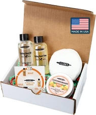 CLARK'S Cutting Board Care Kit: Oil, Soap, Wax & Pad - Wood Conditioner Set