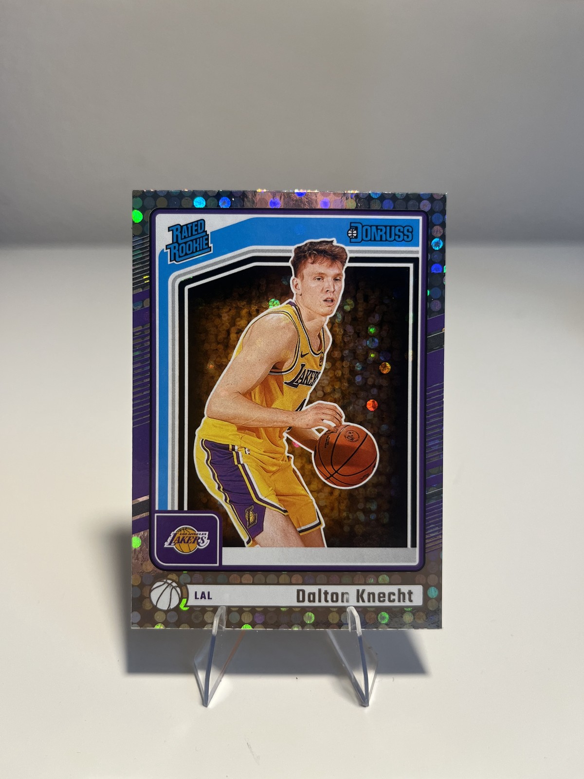 2024-25 Donruss #P-227 Dalton Knecht Optic Rated Rookies Preview Disco Rookie