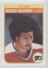1982-83 O-Pee-Chee Brad Marsh #254 3pc