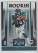 2006 Donruss Gridiron Gear Rookie Platinum O's 6/25 Marcus Vick #174 0f8