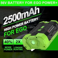 For EGO POWER+ BA1400T 56V 2.5 Ah Lithium-ion Battery Upgrade Fuel Gauge New