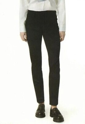 Chaps EST. 1978 Women s Straight Leg Cotton Stretch Pant, Black, 16