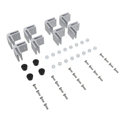DIY Wind Guard Corner Hardware for Fire Pit Wind Guard Square, Wind Flame Gua...