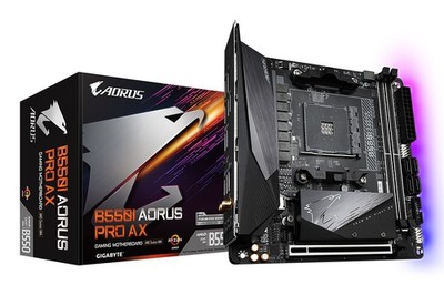 Motherboard Gigabyte B550I AORUS PRO AX - 1.0 - Mini ITX - Socket AM4 - AMD B550