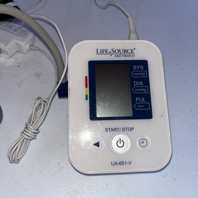 #ad Life Source Aamp;D Medical Digital Blood Pressure Monitor w gray zip carrying case $15.00