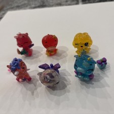 Lot of 6 RARE Hatchimals CollEGGtibles Mixed Mini Figures Animals W/accessories