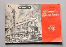 Märklin Handbuch von 1949 - 'Miniatur-Eisenbahn Spur 00' (84 Seiten) - sehr gut