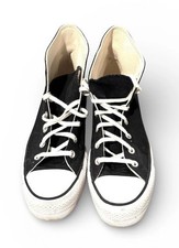 Converse Chuck Taylor Lift Platform High Top Black White Women Sneakers 560845F