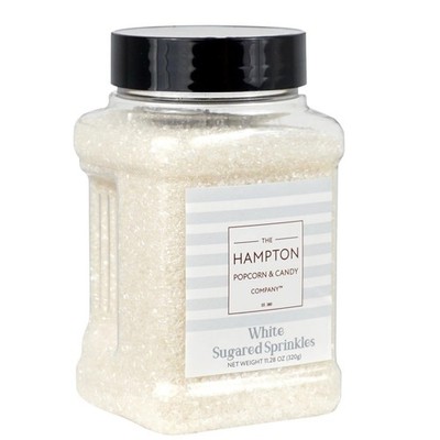 Sanding Sugar White Sprinkles 11.28 oz, White Sugar Sprinkles, Sanding Sugar...