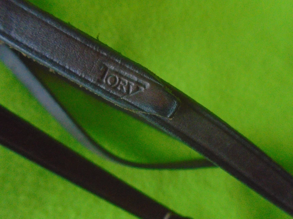 УЗДЕЧКА TORY Complete Trail с ПРИЧУДЛИВОЙ бровью ~ вожжи 9-1/2 дюйма ~ бит ~ концы пряжек ~ ХОРОШЕЕ КАЧЕСТВО - Изображение 4 из 4