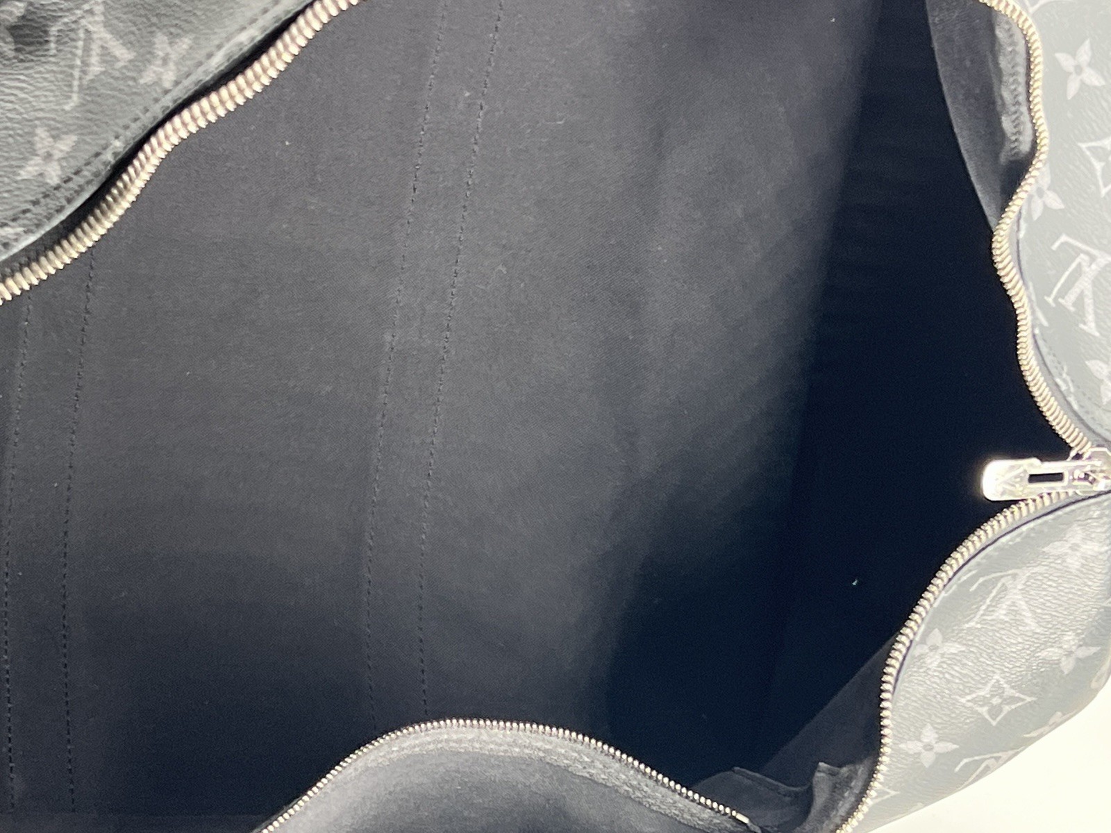 Louis Vuitton Monogram Eclipse Keepall Bandoulier… - image 16