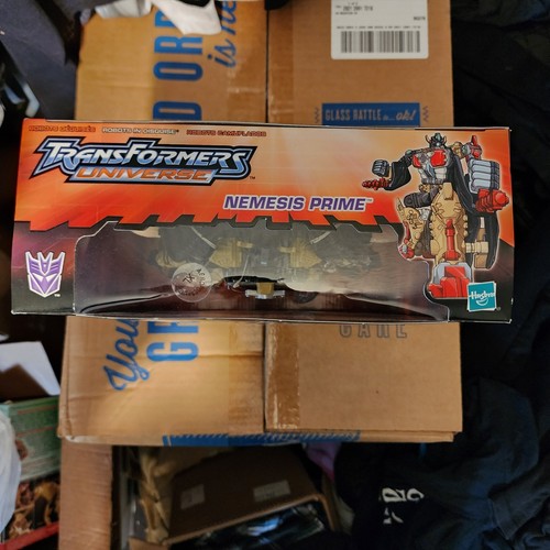 RARE 2004 Hasbro Transformers Universe Decepticon Nemesis Prime Ultra Class New - Picture 5 of 6
