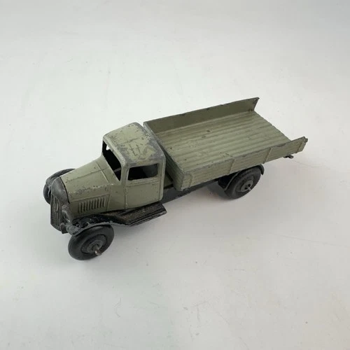 Vintage Dinky Toys Diecast Metal Flat Bed Truck - Read Description
