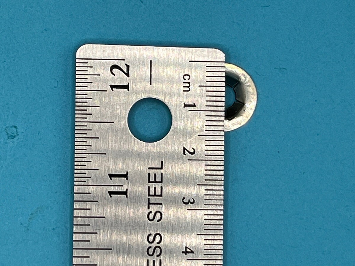 1/2 Stud Flat Push-On Retainer 1 O.D