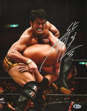 Katsuyori Shibata Signed 11x14 Photo BAS COA New Japan Pro Wrestling Autograph 6