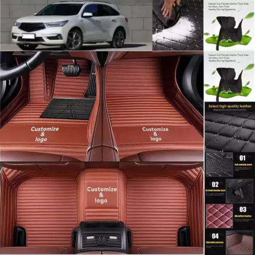 For Bentley Car Floor Mats Custom Carpets Waterproof Anti-Slip Rug All Models - Foto 3 di 30