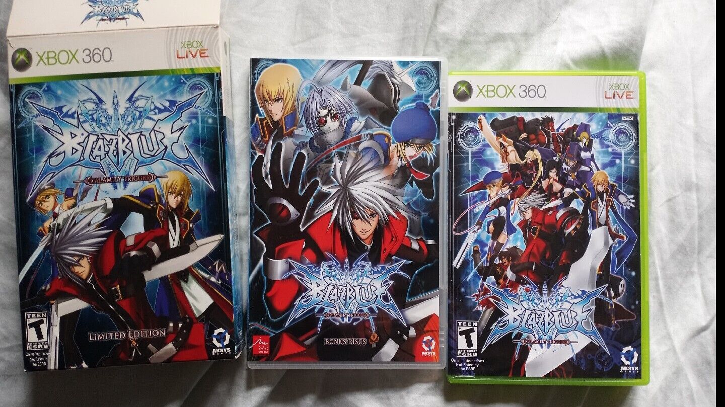 Jogo Blazblue Calamity Trigger - Limited Edition - Xbox 360