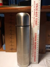 16oz stainless steel thermos bottle coffee 9.5" Tall X 2.75"wide