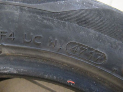 1x Neumático de invierno 185/60R14 82H Hankook DOT4717 Perfil 6mm Nr167 - Imagen 6 de 6