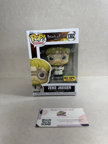 Funko Pop: Attack On Titan - Zeke Jaeger #1302 (Hot Topic Exclusive)