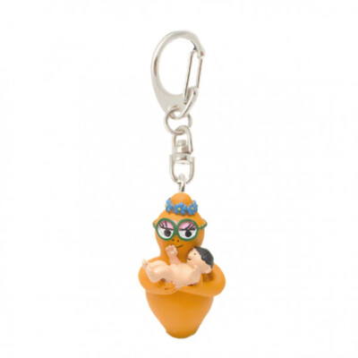 Barbapapapa Mini Keychain Slip 4cm Keychain Figure 623542