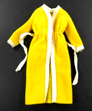 Barbie 1975 Best Buy Yellow Bathrobe White Ties Trim #9623 EUC