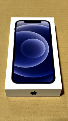 Apple iPhone 12 ブラック 箱付き iPhone 12 ブラック 64GB Apple iPhone 12, 64GB, Negro