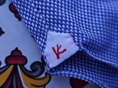Isaia Napoli Herren Schneiderhemd Gr. 42