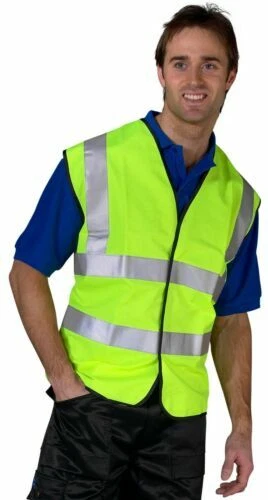 High Visibility/Reflective Industrial Safety Vests