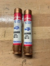 LOT OF 2 Mersen Ferraz Shawmut TRS60R Tri-Onic Time Delay Fuses 60 Amp 60OV-NEW