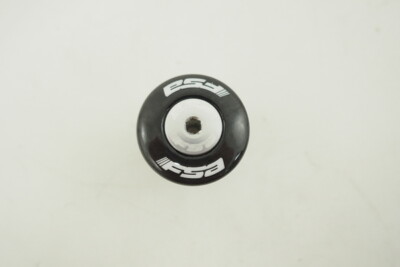NEW! FSA 1 1/8in Star Nut with Black Carbon Fiber Top Cap and Bolt