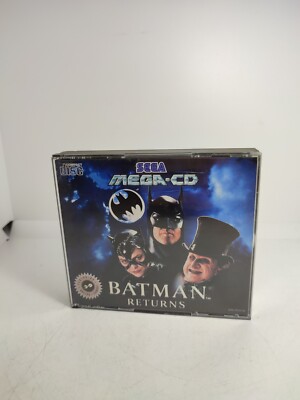 Batman Returns Mega CD SEGA Mit Anleitung Komplett Top   Versand